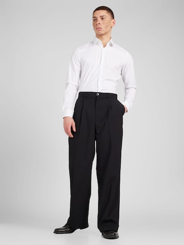 Calvin Klein Slim Fit Skjorte i hvid