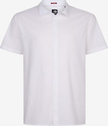 Chemise Petrol Industries en blanc : devant