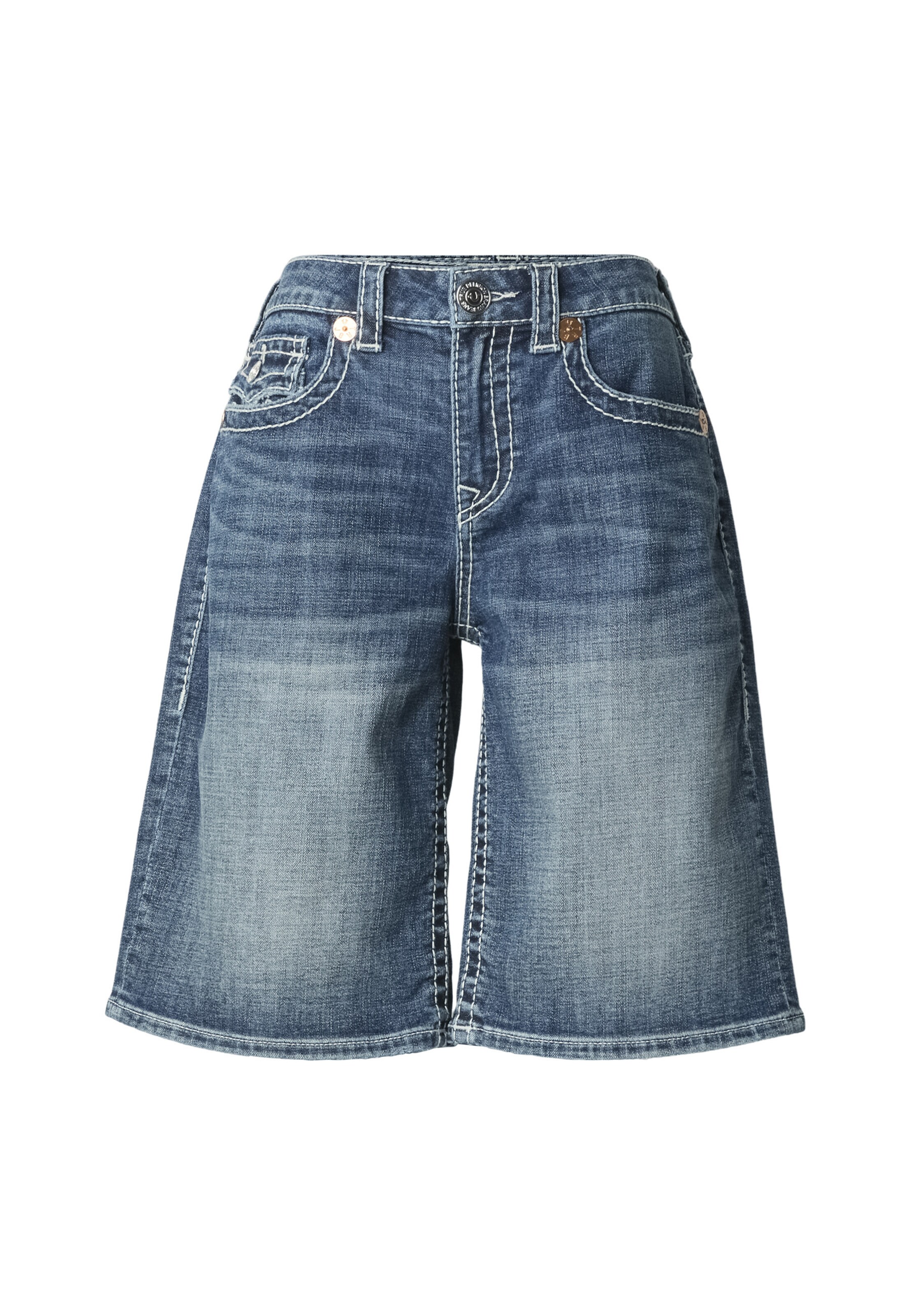 True Religion - Regular Calças de ganga em azul: frente