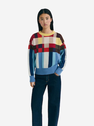 Pull-over 'Petra' Thinking MU en bleu : devant