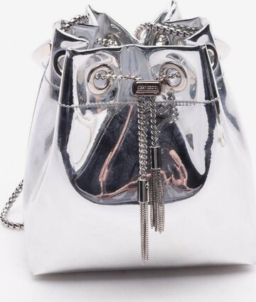 JIMMY CHOO Abendtasche One Size in Silber: predná strana