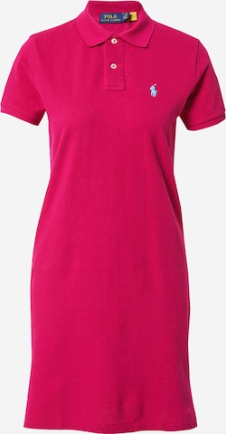 Polo Ralph Lauren Платье в Ярко-розовый: спереди