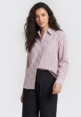 usha BLACK LABEL Blouse in Purple: front