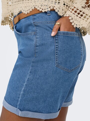 ONLY Carmakoma Regular Jeans 'CARLaura' in Blauw