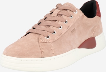 GEOX Låg sneaker 'LAURESSA' i rosa: framsida