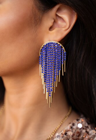 Boucles d'oreilles My Jewellery en bleu