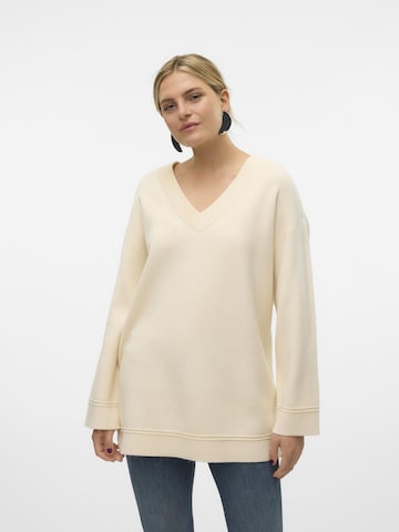 VERO MODA Pullover 'Gold' i beige: forside