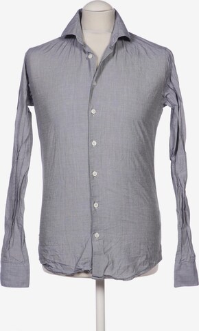 Tiger of Sweden Button Up Shirt in S in Grey: front