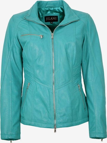 Jilani Between-Season Jacket 'Maura' in Blue: front
