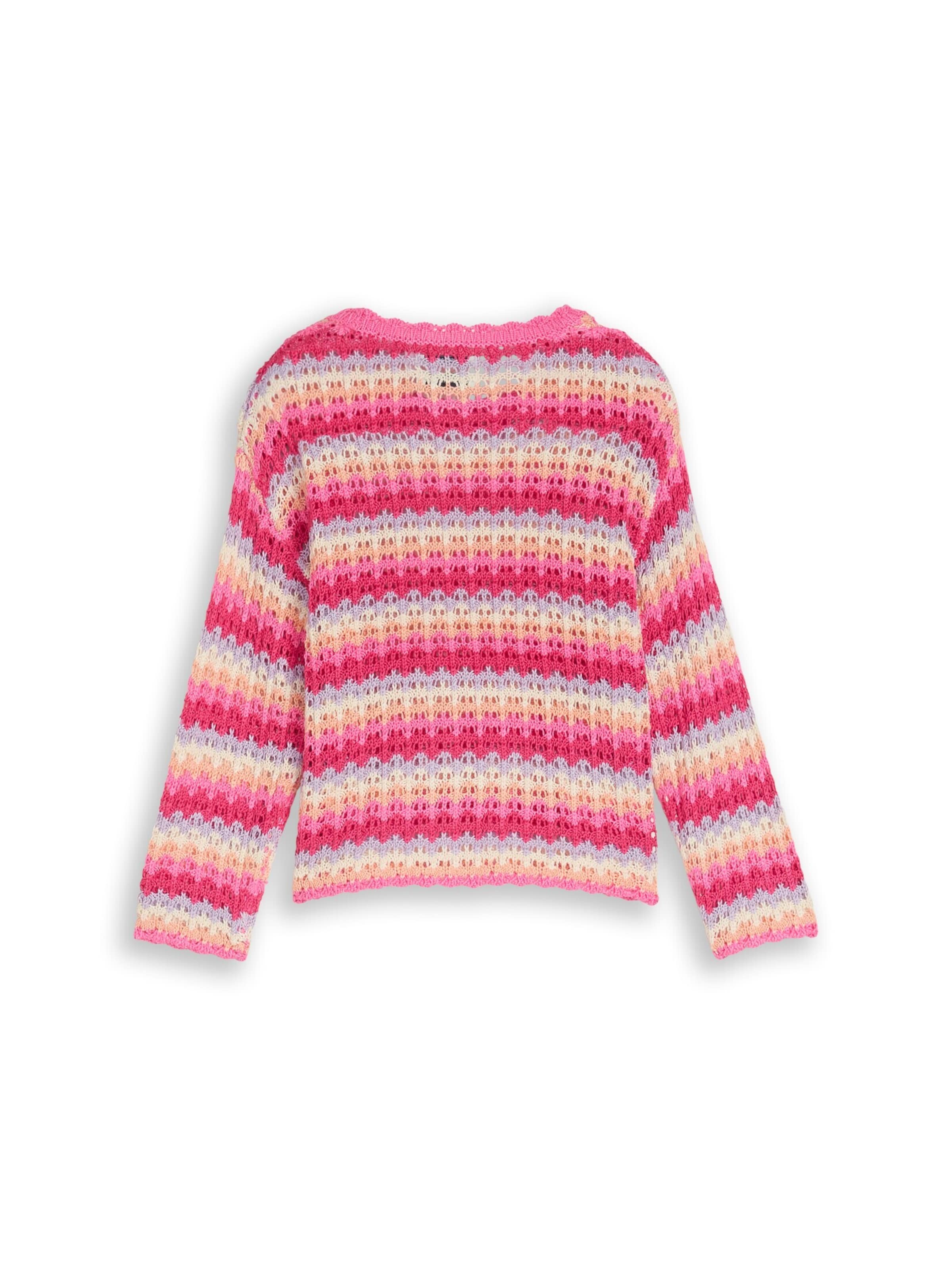 TOM TAILOR Sweater in Pink