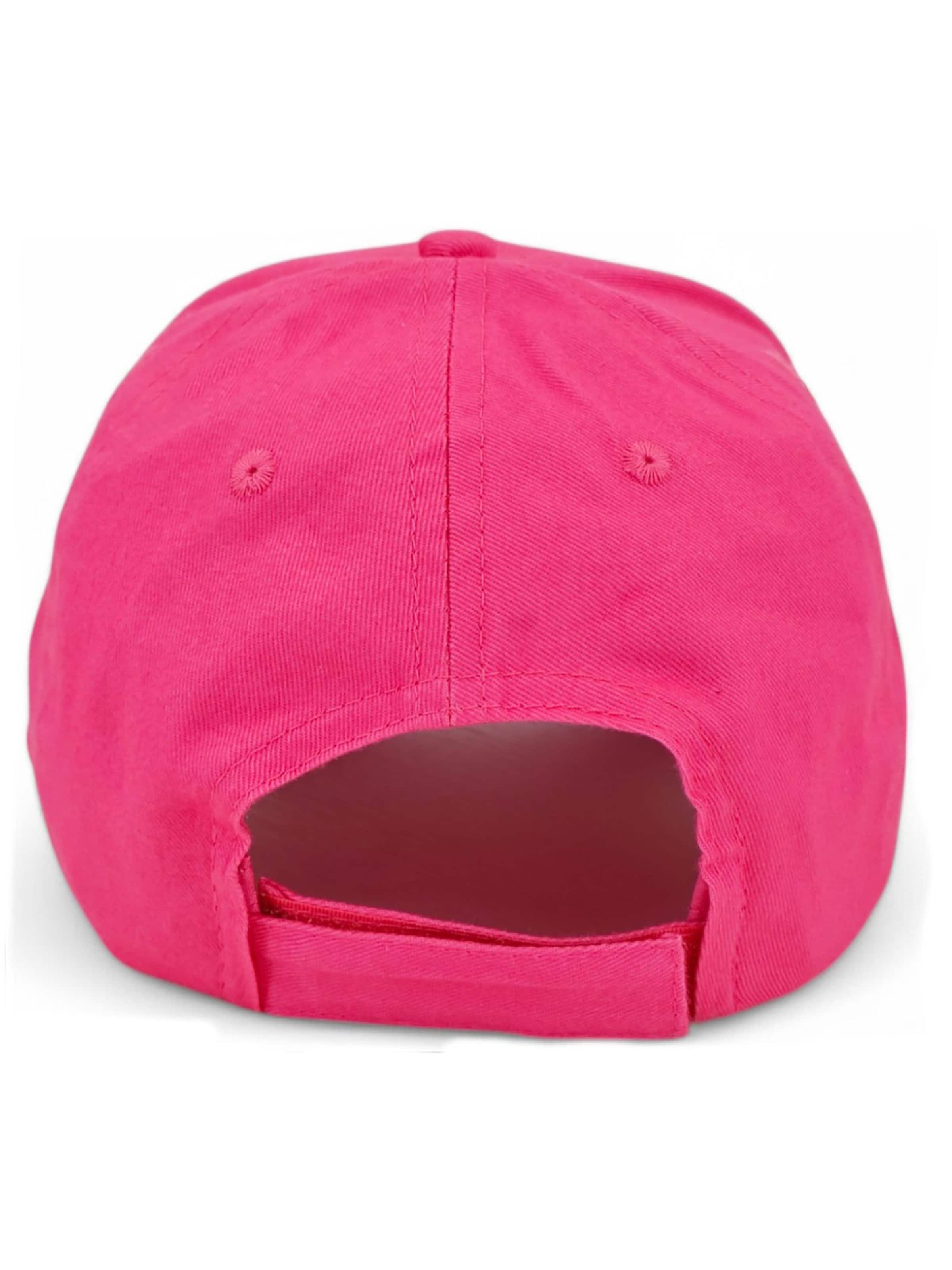 styleBREAKER Cap 'Baseball Cap Einfarbig' in Pink