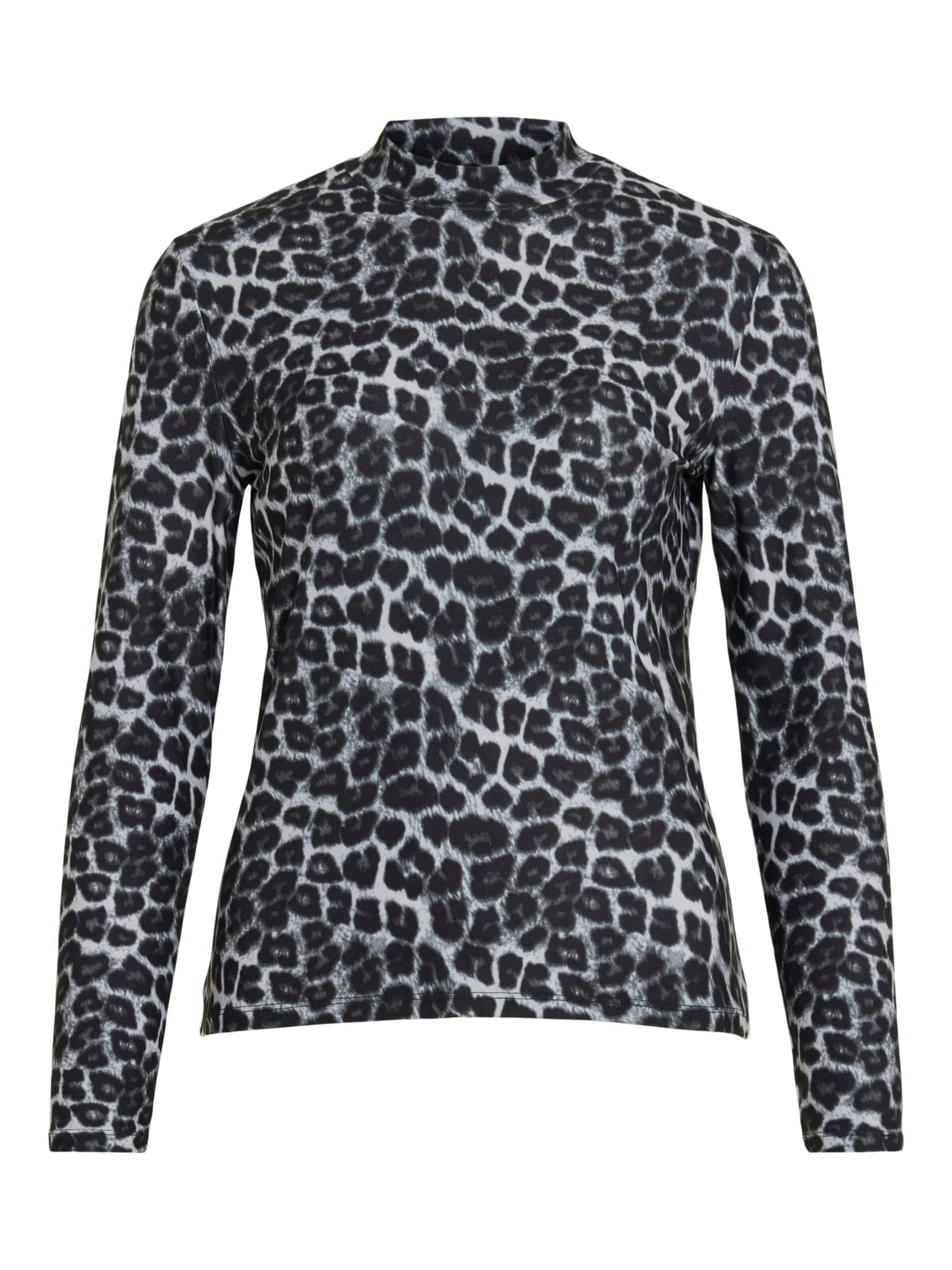 VILA Shirt 'Leoa' in Grijs: voorkant