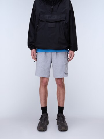 NAPAPIJRI regular Παντελόνι 'N-BOX LOGO CARGO' σε γκρι