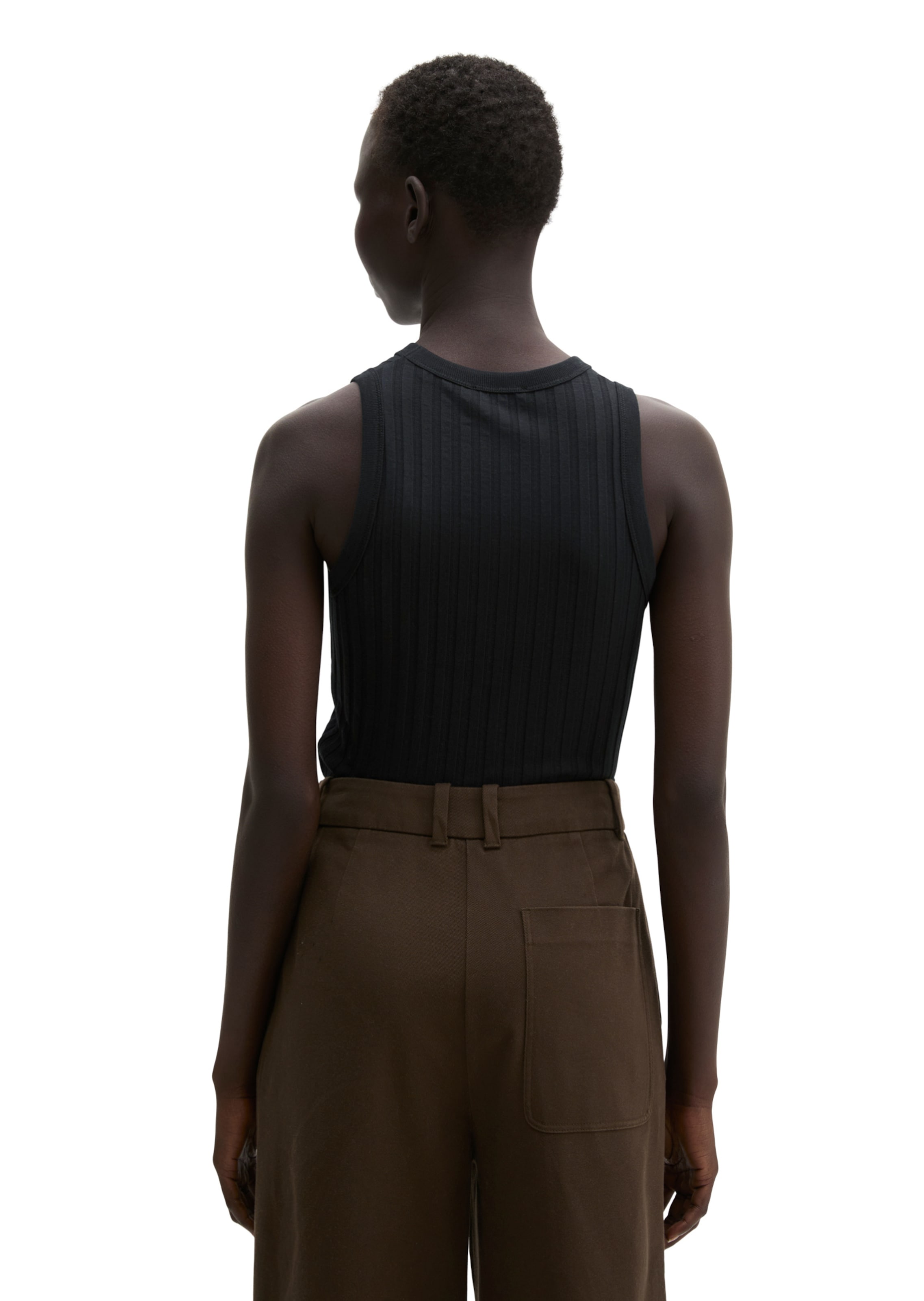 Marc O'Polo Top in Zwart