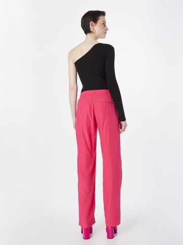 Samsøe Samsøe Loose fit Trousers 'Hoys' in Pink