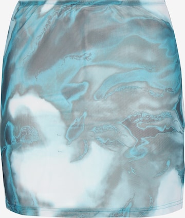 MYMO - Saia em azul: frente