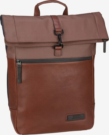 JOST Backpack 'Malmö' in Brown: front