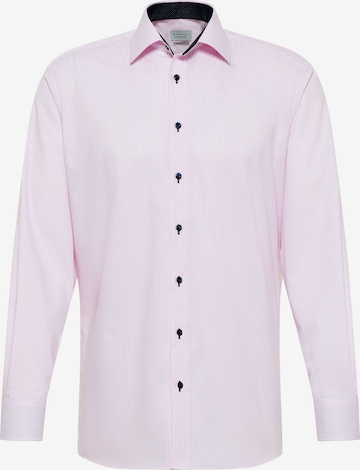 ETERNA Regular fit Overhemd in Roze: voorkant