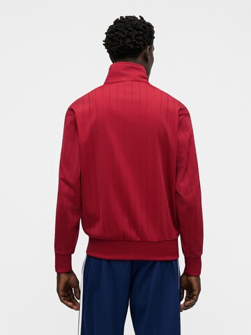 ADIDAS ORIGINALS Between-season jacket 'Firebird Drop Needle' in Red