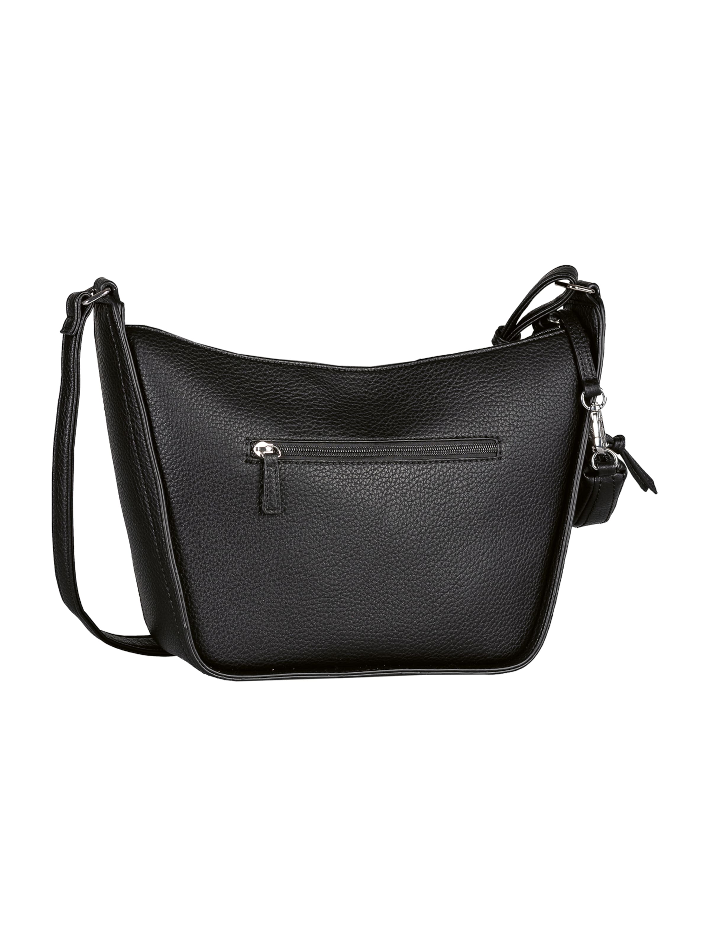 TOM TAILOR - Bolso de hombro 'Novia' en negro