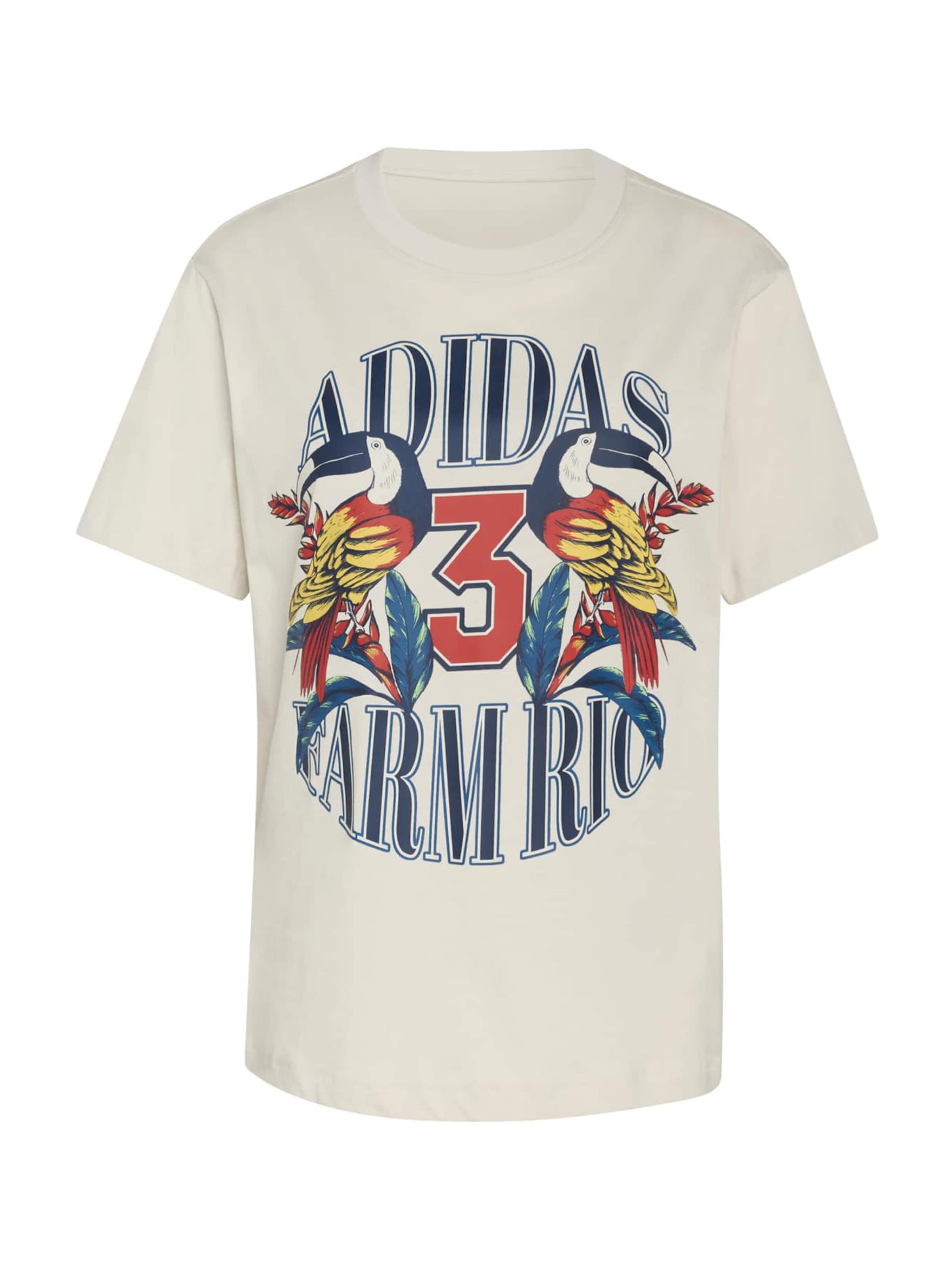 T-shirt fonctionnel 'FARM' ADIDAS SPORTSWEAR en gris : devant