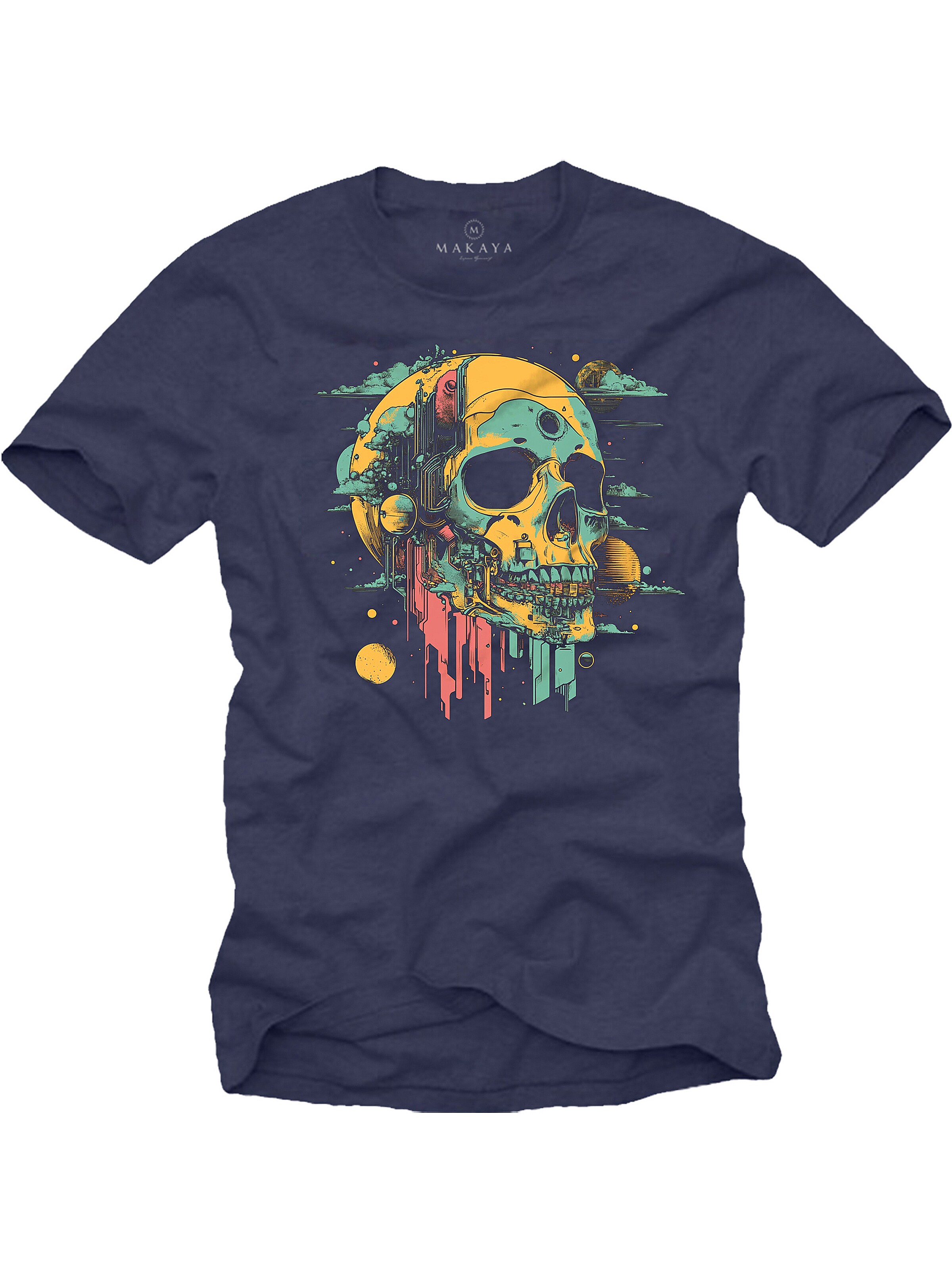 MAKAYA Shirt in Blue: front