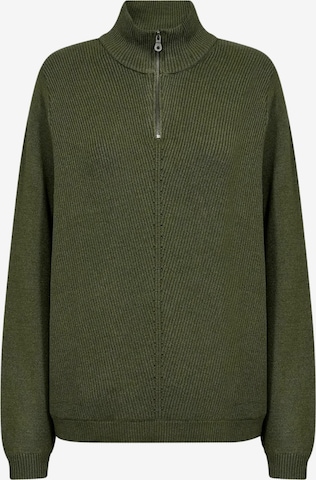 Soyaconcept Svetr – zelená: přední strana