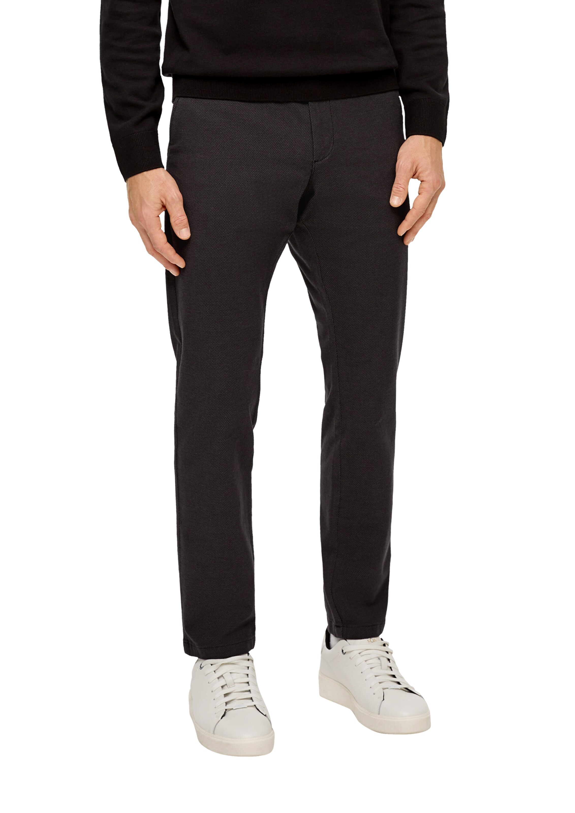 s.Oliver Slim fit Pants 'Phoenix' in Grey: front