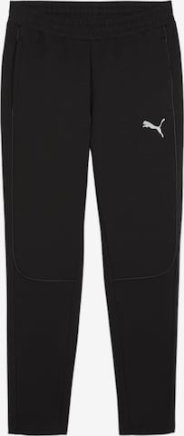 PUMA Regular Athletic Pants in Black: front