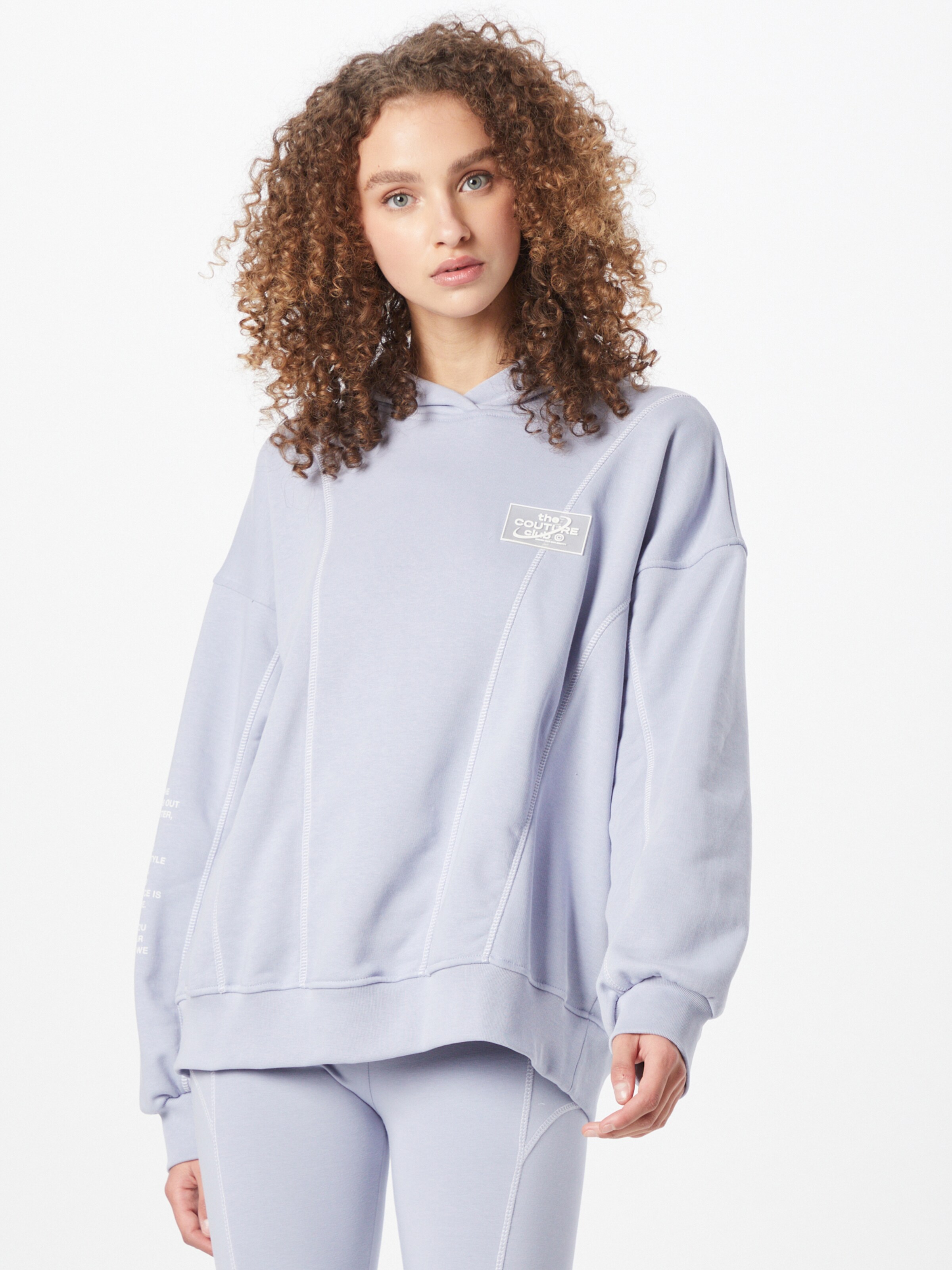 Frauen Sweat The Couture Club Sweatshirt in Hellblau - RG55304 Frauen Sweat The Couture Club Sweatshirt in Hellblau - RG55304