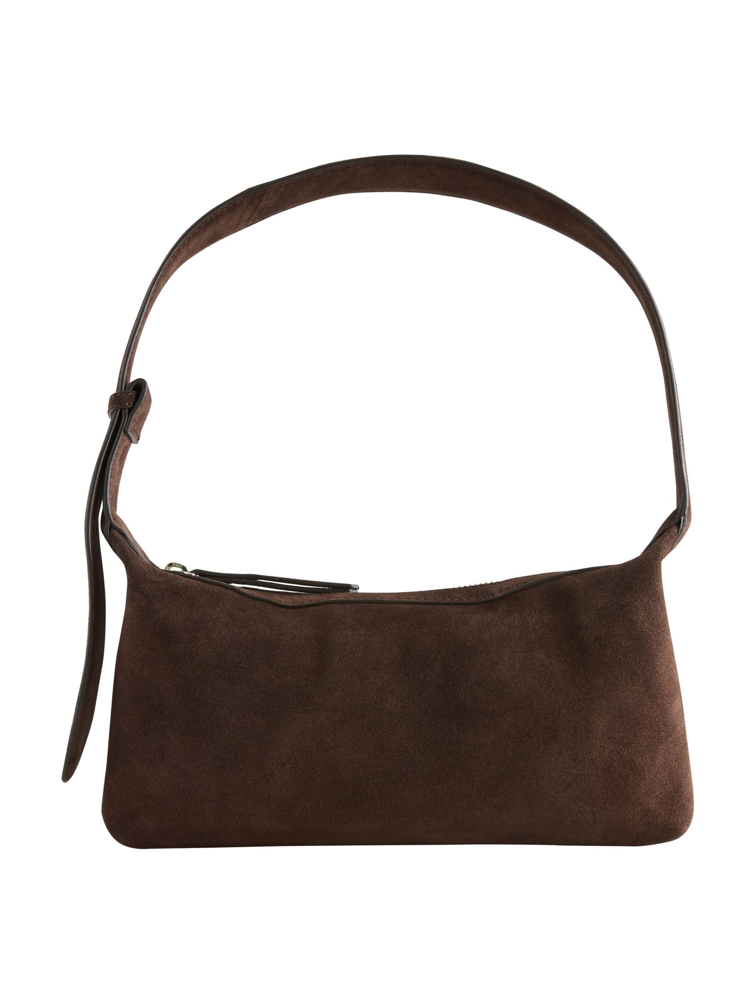 Next - Bolso de hombro en marrón: frente