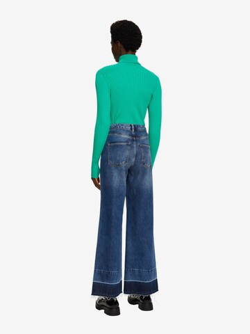 ESPRIT Wide leg Jeans in Blauw