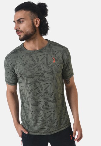 T-Shirt Campus Sutra en vert : devant