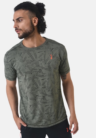 Campus Sutra Shirt in Green: front