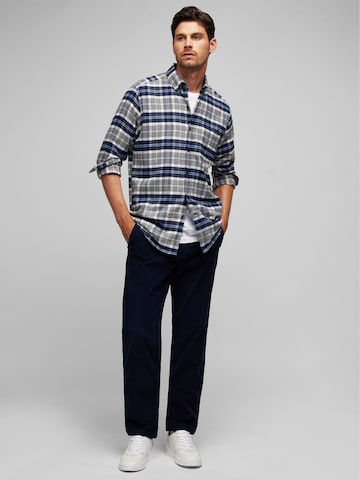 HECHTER PARIS Regular Fit Hemd in Blau