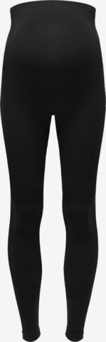 Skinny Leggings Only Maternity en noir : devant