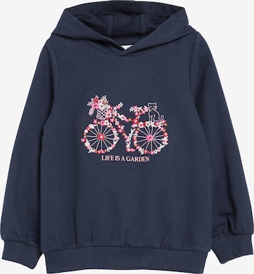 s.Oliver Sweatshirt in Blauw: voorkant