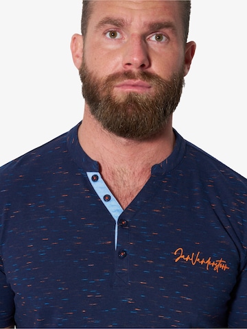 Jan Vanderstorm Shirt 'Gaane' in Blue