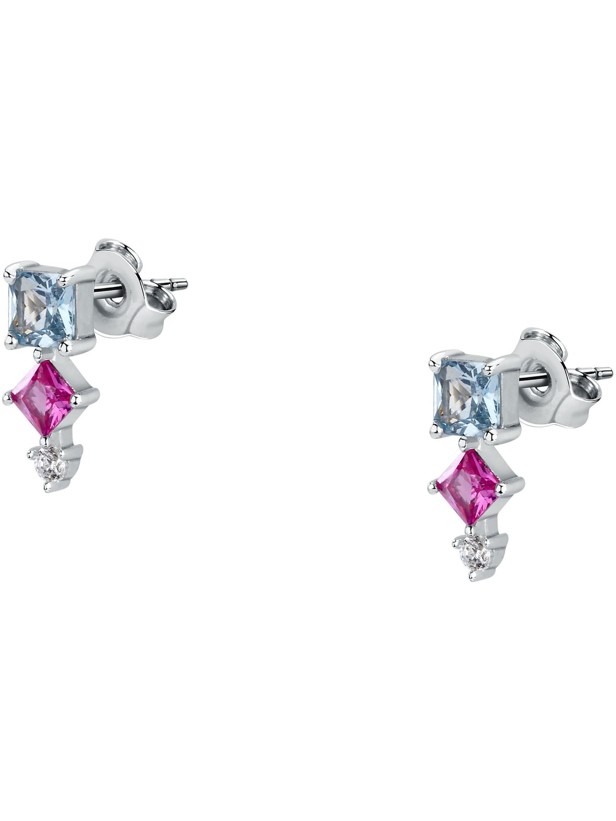 CHRIST Ohrringe in Silber: Vorderseite