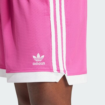 ADIDAS PERFORMANCE Regular Sports trousers 'Mock Eyelet' in Pink