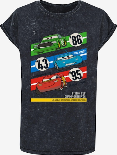 ABSOLUTE CULT T-Shirt 'Cars - Pistons Cup Champions' in mischfarben / schwarz, Produktansicht