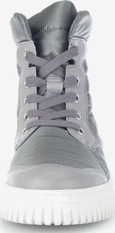 GABOR Lace-Up Ankle Boots in Grey