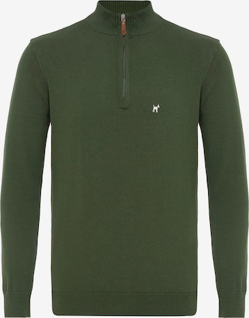 Pull-over Williot en vert : devant