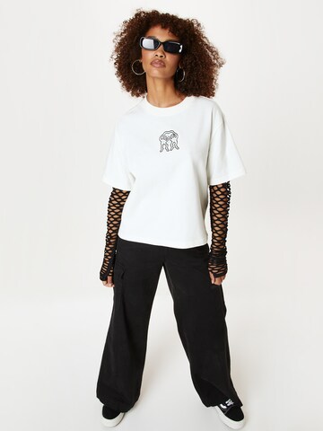 T-shirt 'CANEVA' ELEMENT en blanc