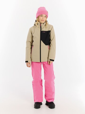 PROTEST Sports jacket 'PRTNoortje JR' in Brown