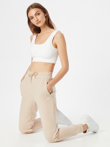 ONLY PLAY Tapered Sportbroek 'JESSI' in Beige