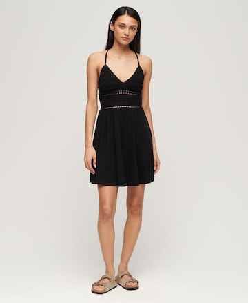 Superdry Dress in Black: front