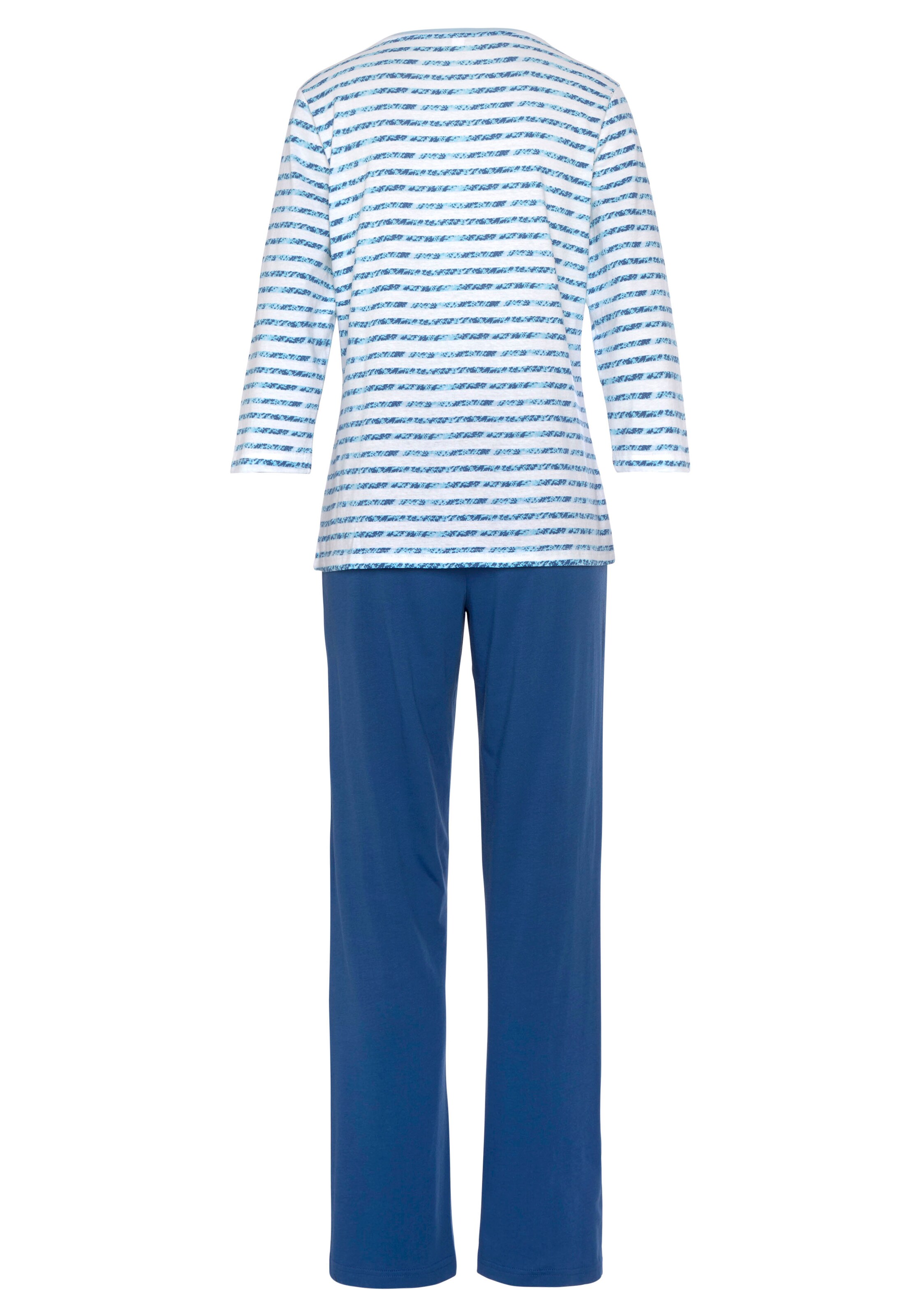 VIVANCE Pyjama 'Dreams' in Blau