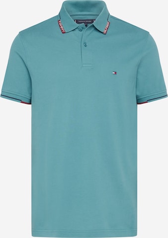 T-Shirt TOMMY HILFIGER en vert : devant