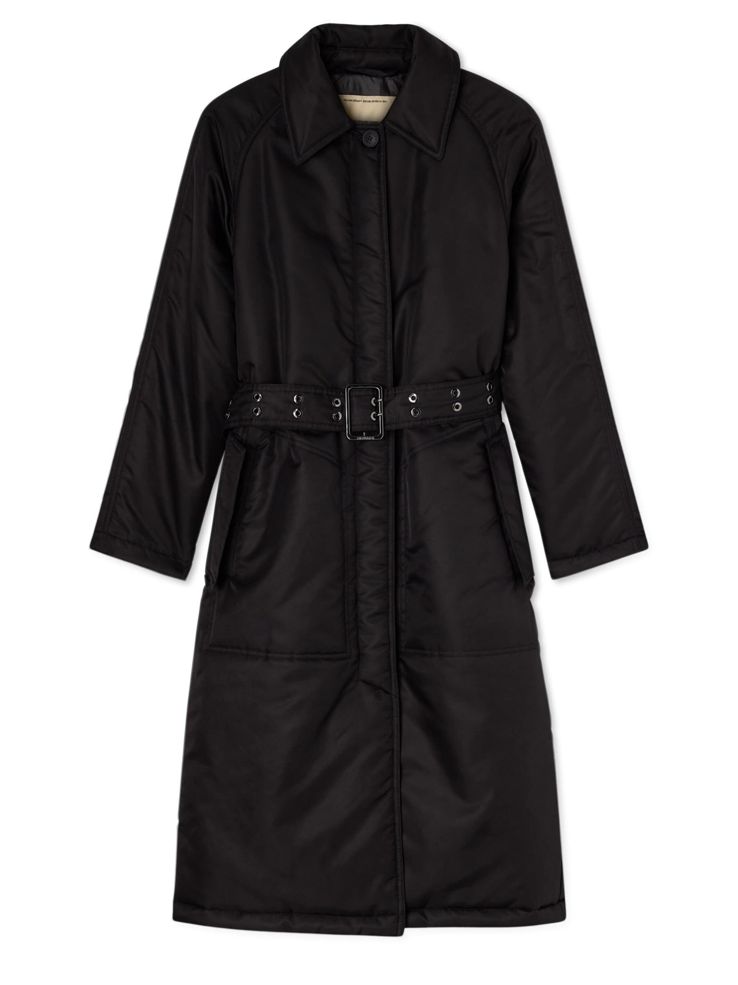 Trussardi - Chaqueta de invierno en negro: frente